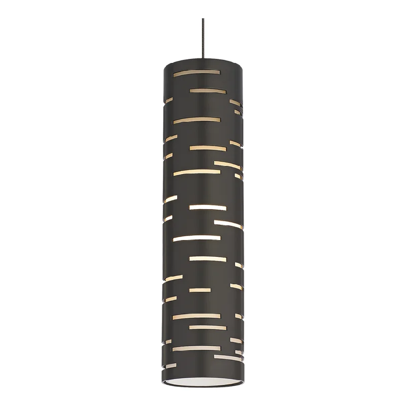 Track lighting with frosted glass shadesRevel Pendant MonoRail