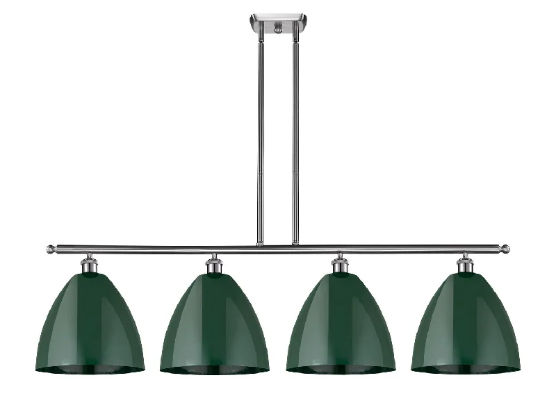 Industrial Area Lighting for Large Open SpacesBallston Four Light Island Pendant
