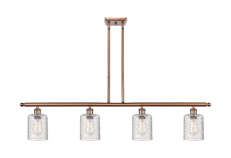 Adjustable Industrial Lighting for Flexible IlluminationBallston Four Light Island Pendant