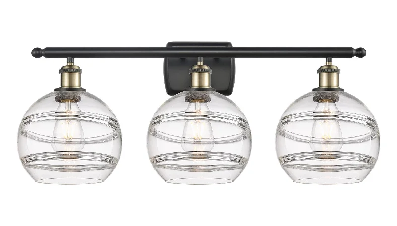 Industrial Lighting for Textile MillsBallston Three Light Bath Vanity