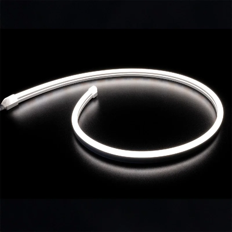 Corrosion - Resistant Industrial Lighting for Coastal Factories65ft Neon Blaze Flexible LED Lighting, 3000K, 24V, Side Bending