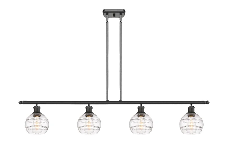 Industrial Lighting with High CRI (Color Rendering Index) for True Color PerceptionBallston Four Light Island Pendant Industrial Lighting with High CRI (Color Rendering Index) for True Color PerceptionBallston Four Light Island Pendant