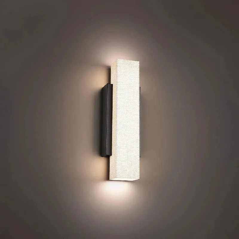 Track lighting with a chunky, bold designVolga LED Wall Sconce