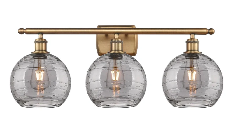 Industrial Wall - Mounted Lighting for Workshop WallsBallston Three Light Bath Vanity Industrial Wall - Mounted Lighting for Workshop WallsBallston Three Light Bath Vanity