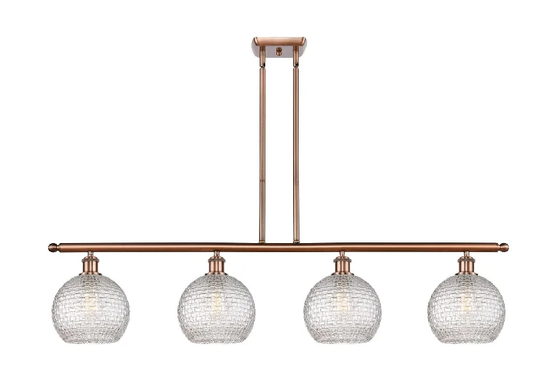 Dust - Resistant Industrial Lighting for Dirty WorkspacesBallston Four Light Island Pendant
