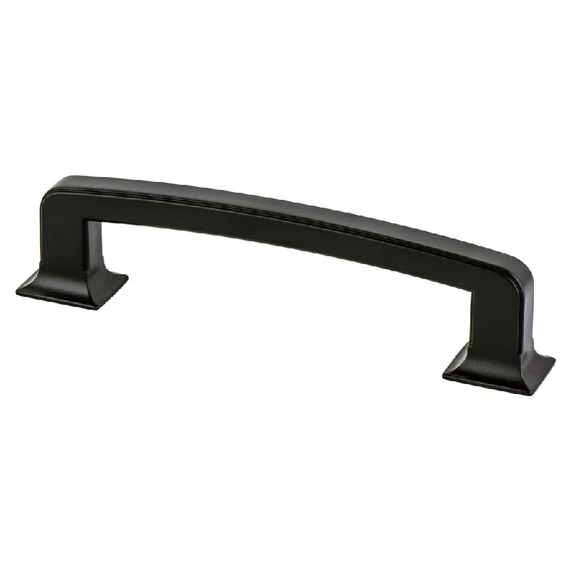 Track lighting for photography studiosBerenson 2043-1055-P Hearthstone 128mm Center to Center Pull, Matte Black