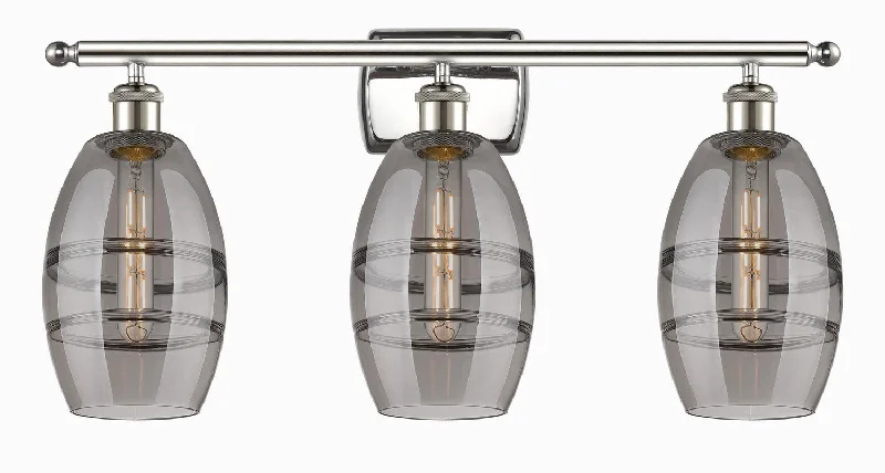 Dimmable Industrial Lighting for Ambiance ControlBallston Three Light Bath Vanity
