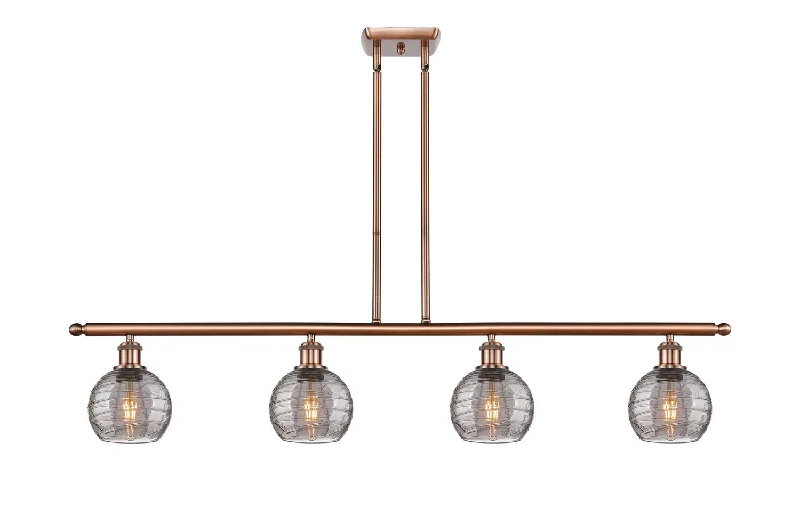 Adjustable Industrial Lighting for Flexible IlluminationBallston Four Light Island Pendant
