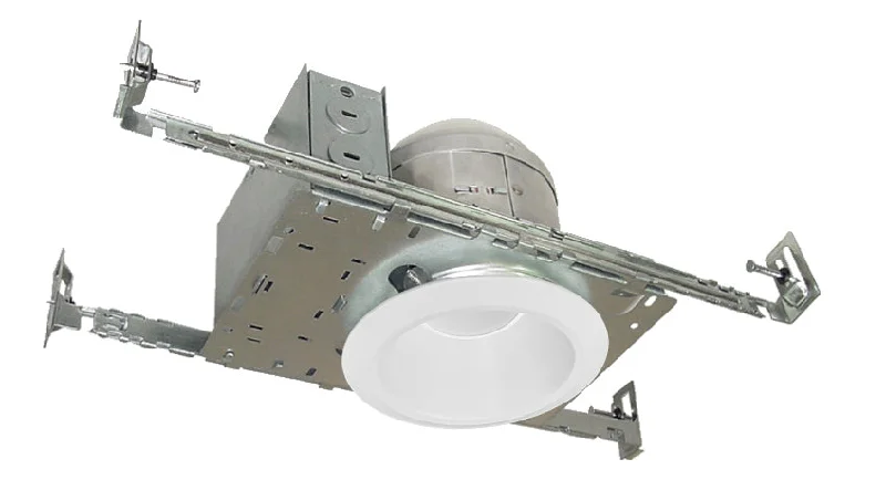 Track lighting with a brushed nickel finishRoyal Pacific 8215HA-30-DM 4” LED IC Airtight Frame-In Track lighting with a brushed nickel finishRoyal Pacific 8215HA-30-DM 4” LED IC Airtight Frame-In