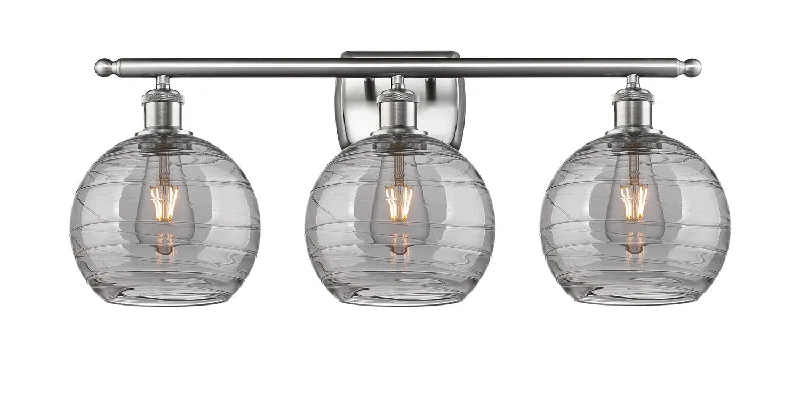 Industrial Pendant Lighting for Machine ShopsBallston Three Light Bath Vanity