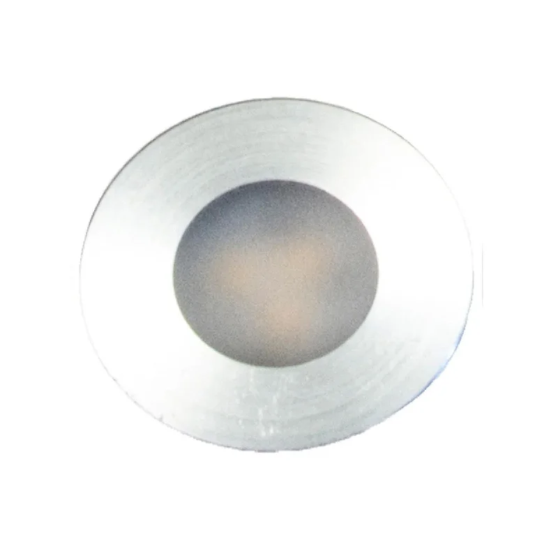 Energy - Efficient Industrial Lighting for Cost - SavingsRecess Mount LED Slim Puck Mini, 90 Lumens, 4000K, 12VDC, Brushed Nickel