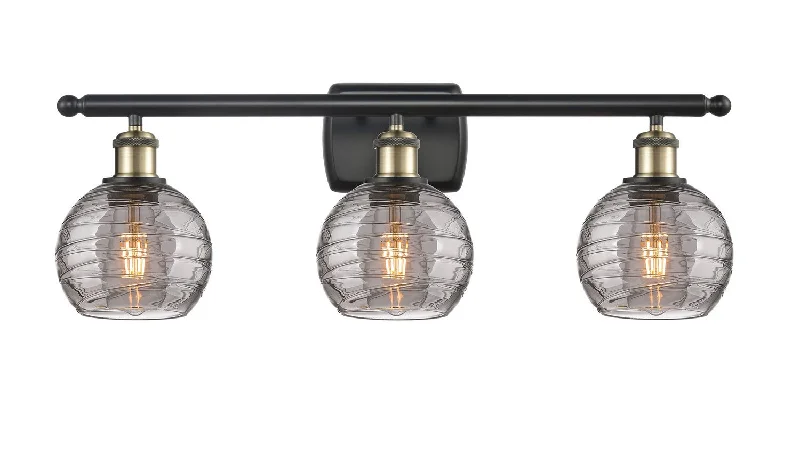 Industrial Lighting for Furniture FactoriesBallston Three Light Bath Vanity