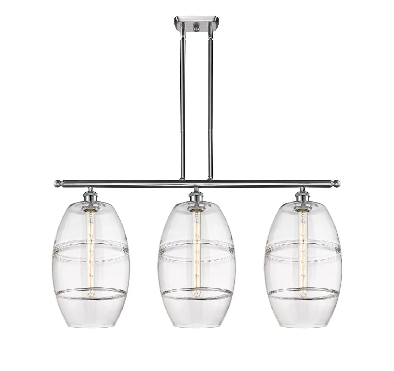 Industrial Flood Lighting for Outdoor Loading DocksBallston Three Light Island Pendant