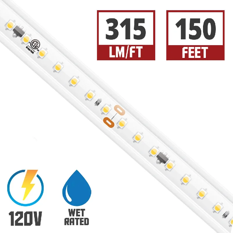Industrial Flood Lighting for Outdoor Loading DocksHybrid 3 120V LED Strip Light, 150Ft Reel, 315 Lumens per Ft, 3000K Industrial Flood Lighting for Outdoor Loading DocksHybrid 3 120V LED Strip Light, 150Ft Reel, 315 Lumens per Ft, 3000K