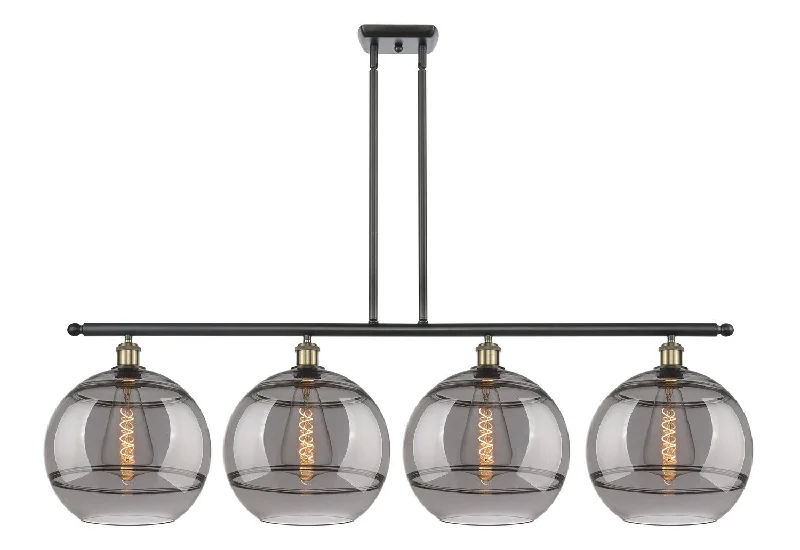 Low - Bay Industrial Lighting Fixtures for Small FactoriesBallston Four Light Island Pendant