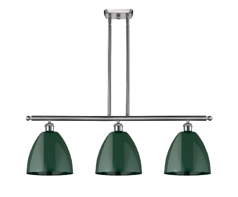 Industrial Wall - Mounted Lighting for Workshop WallsBallston Three Light Island Pendant