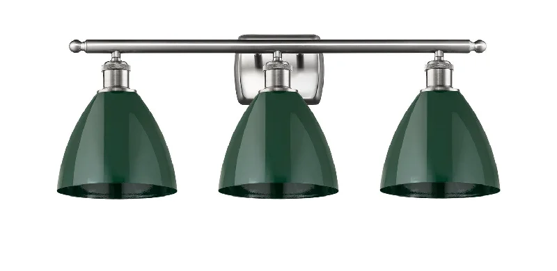 Industrial Exit Sign Lighting for Quick EvacuationBallston Three Light Bath Vanity
