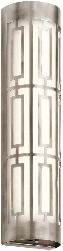 Track lighting with adjustable armsKichler 43879CLPLED LED Linear Bath Vanity