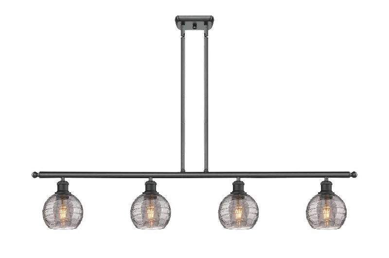 Industrial Lighting for Printing Press FacilitiesBallston Four Light Island Pendant Industrial Lighting for Printing Press FacilitiesBallston Four Light Island Pendant