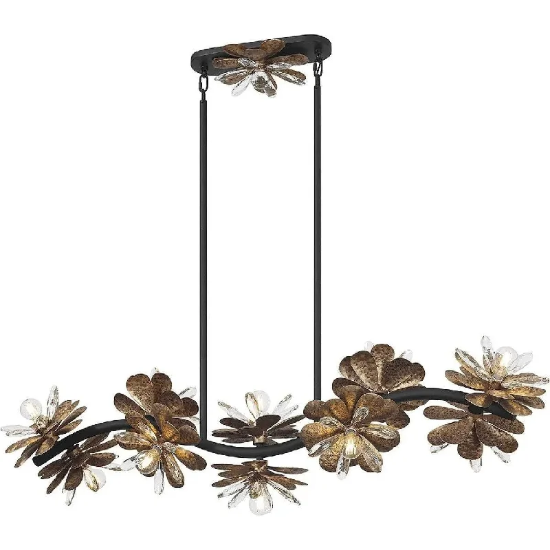 Track lighting for adding a touch of eleganceGiselle Linear Chandelier