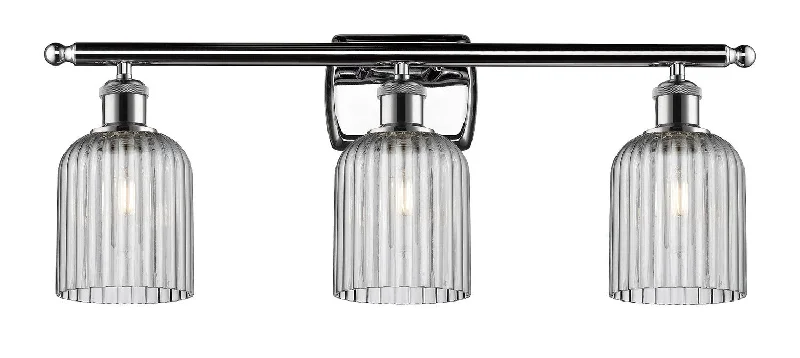 Industrial Exit Sign Lighting for Quick EvacuationBallston Three Light Bath Vanity