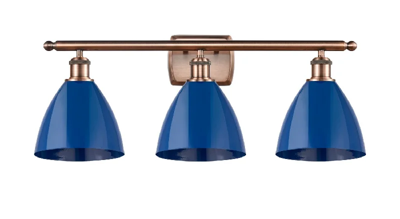Industrial Area Lighting for Large Open SpacesBallston Three Light Bath Vanity