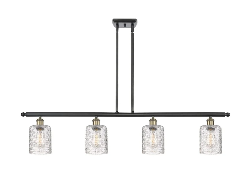 Industrial Wall - Mounted Lighting for Workshop WallsBallston Four Light Island Pendant