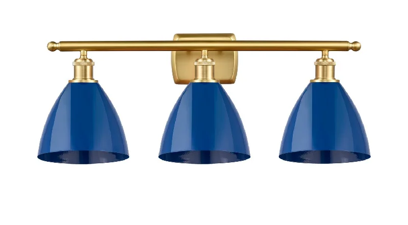 Industrial Lighting for Electronics ManufacturingBallston Three Light Bath Vanity