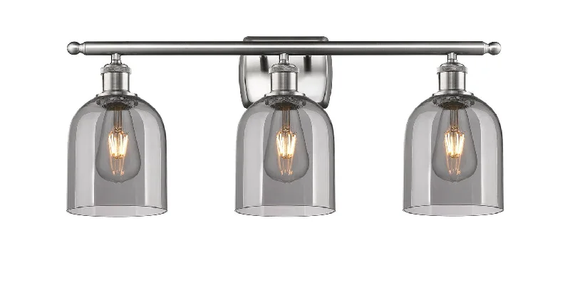 Dimmable Industrial Lighting for Ambiance ControlBallston Three Light Bath Vanity