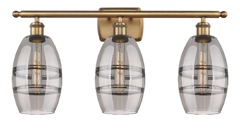 Industrial Pendant Lighting for Machine ShopsBallston Three Light Bath Vanity