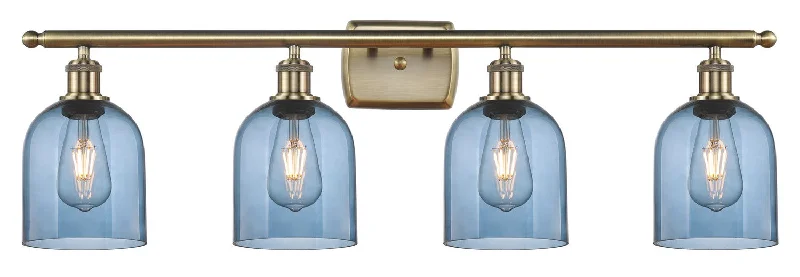 Industrial Pendant Lighting for Machine ShopsBallston Four Light Bath Vanity
