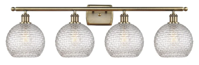 Industrial Lighting for Printing Press FacilitiesBallston Four Light Bath Vanity
