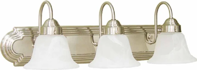 Track lighting for replacing old fluorescent fixturesVolume Lighting V1343-33 Marti 3-light Bathroom Vanity, Brushed Nickel Track lighting for replacing old fluorescent fixturesVolume Lighting V1343-33 Marti 3-light Bathroom Vanity, Brushed Nickel