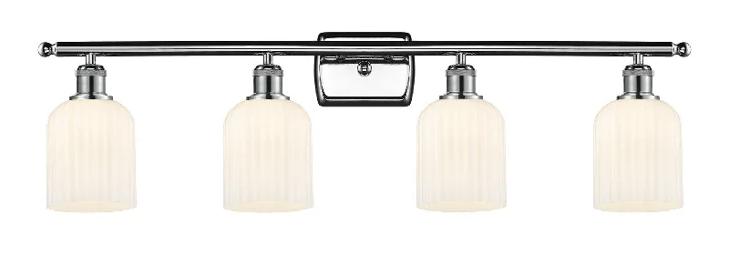 Dust - Resistant Industrial Lighting for Dirty WorkspacesBallston Four Light Bath Vanity Dust - Resistant Industrial Lighting for Dirty WorkspacesBallston Four Light Bath Vanity