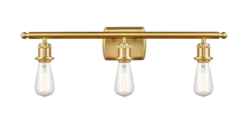 Industrial Lighting for Printing Press FacilitiesBallston Three Light Bath Vanity