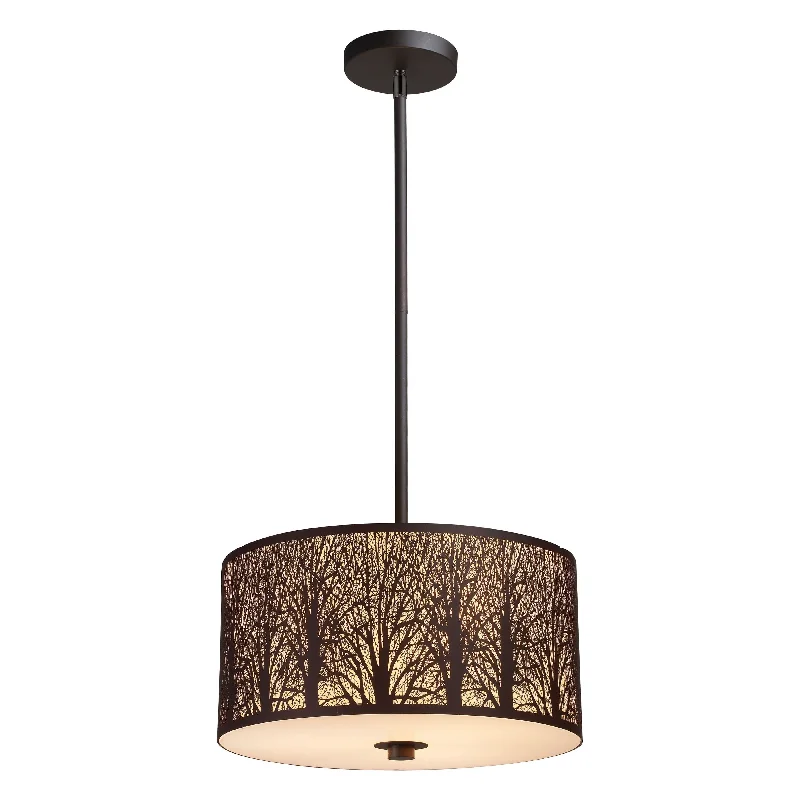 Track lighting for photography studiosWoodland Sunrise 16" Wide 3-Light Pendant