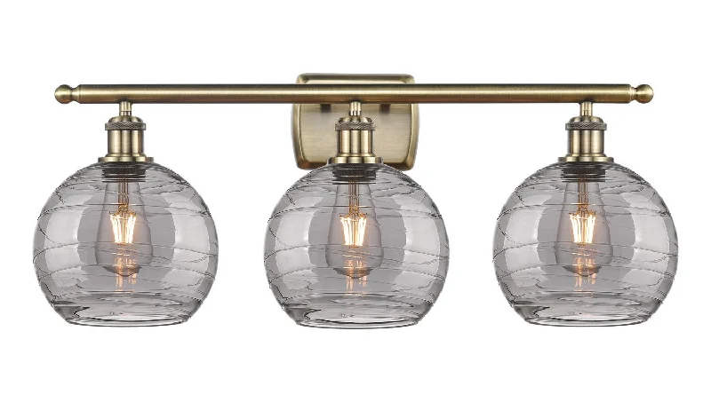 Shock - Resistant Industrial Lighting for Vibrating Machinery AreasBallston Three Light Bath Vanity Shock - Resistant Industrial Lighting for Vibrating Machinery AreasBallston Three Light Bath Vanity