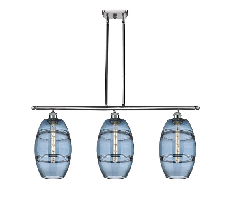 Industrial Lighting for Food Processing FactoriesBallston Three Light Island Pendant