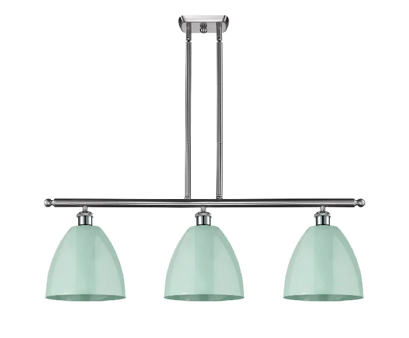 Industrial Lighting for Automotive Manufacturing PlantsBallston Three Light Island Pendant