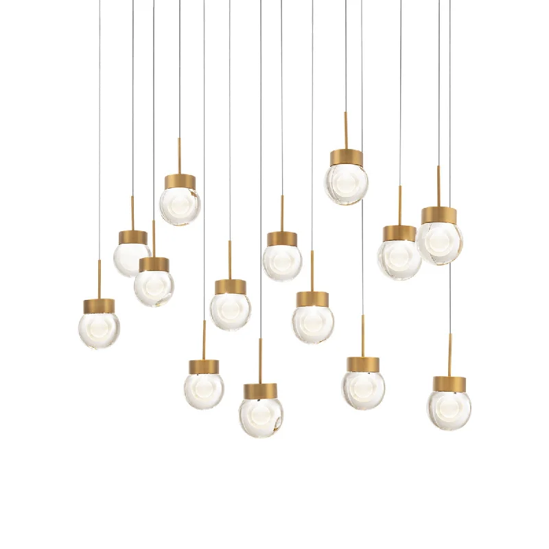 Track lighting for small apartmentsDouble Bubble LED Linear Multi Pendant Light