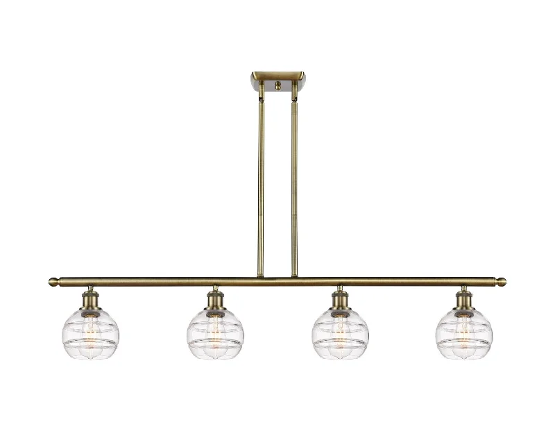 Industrial Lighting for Metal Fabrication ShopsBallston Four Light Island Pendant