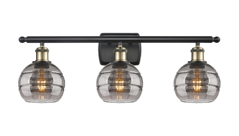 Industrial Emergency Lighting for Safety in FactoriesBallston Three Light Bath Vanity Industrial Emergency Lighting for Safety in FactoriesBallston Three Light Bath Vanity