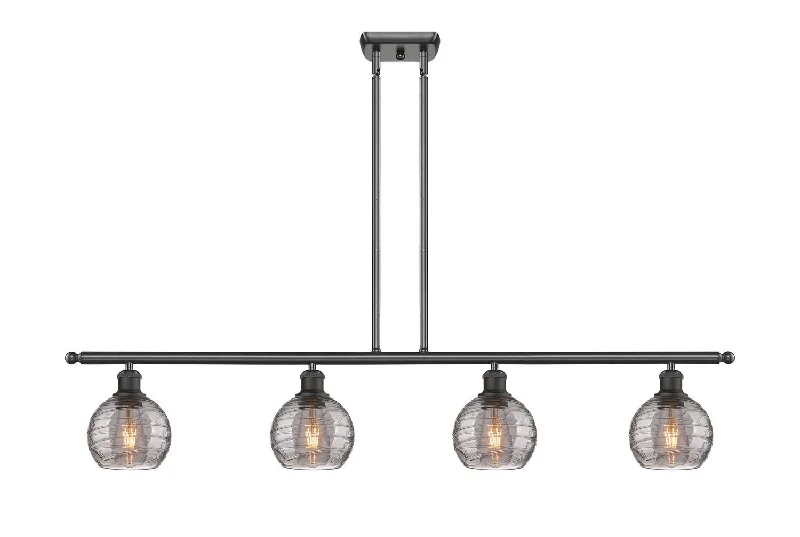 Industrial Lighting for Textile MillsBallston Four Light Island Pendant
