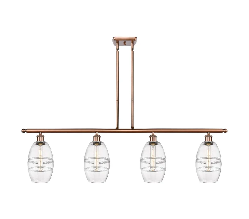 Corrosion - Resistant Industrial Lighting for Coastal FactoriesBallston Four Light Island Pendant