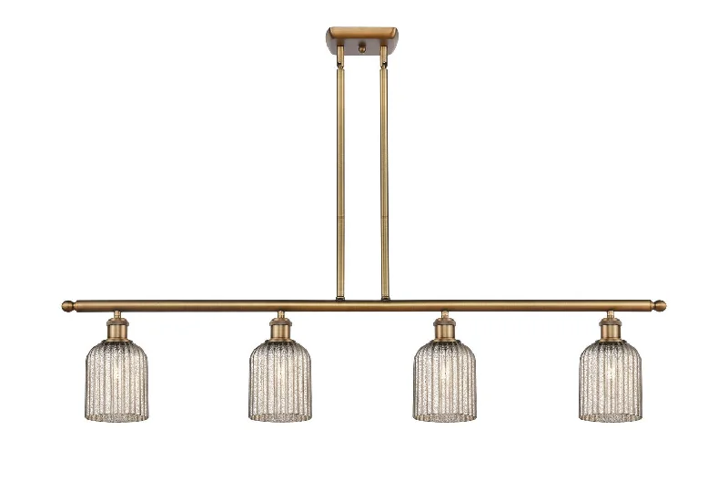 Industrial Exit Sign Lighting for Quick EvacuationBallston Four Light Island Pendant