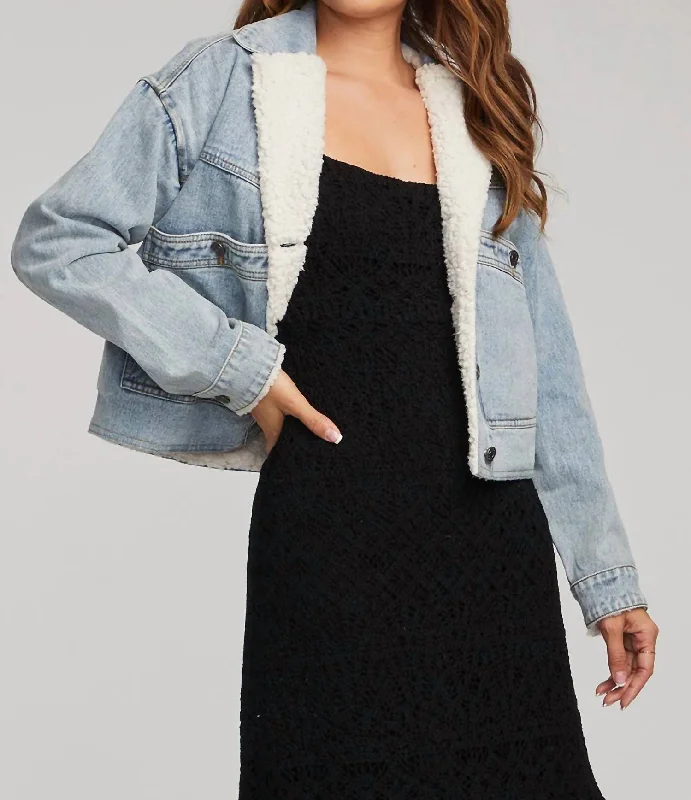 Ezra Jacket In Denim