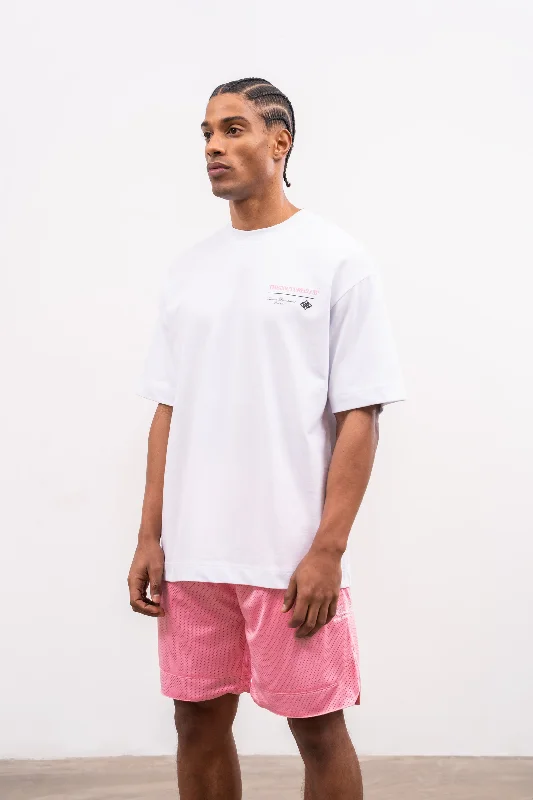 AIRTEX PANELLED SHORTS - PINK