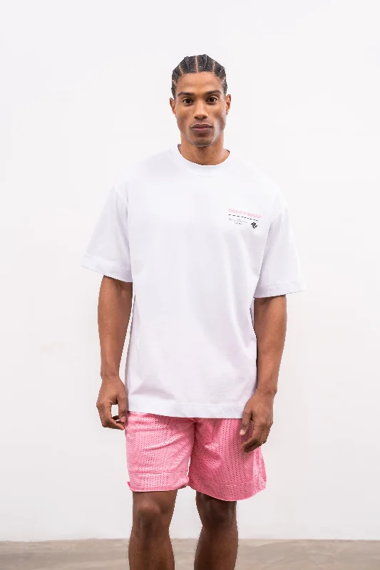 AIRTEX PANELLED SHORTS - PINK