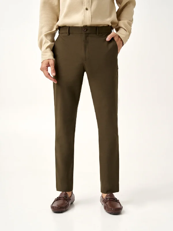 Army Olive Stretch Pants