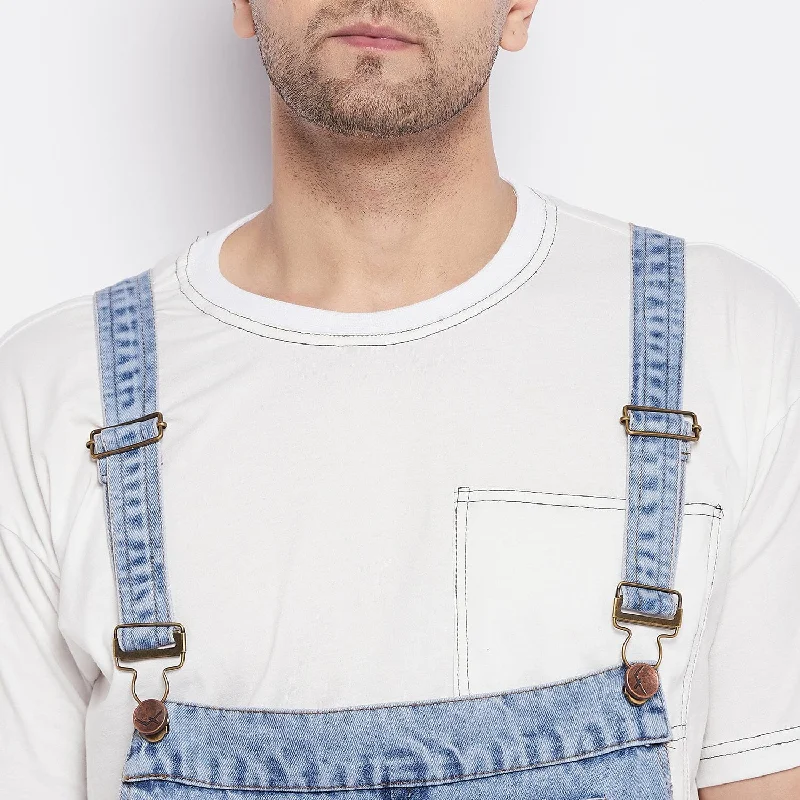 Blue Baggy Carpenter Dungaree